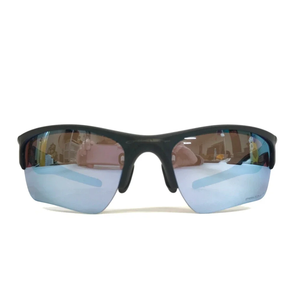 Oakley Sunglasses Half Jacket 2.0 XL OO9154-67 Matte Black with Prizm Deep Water